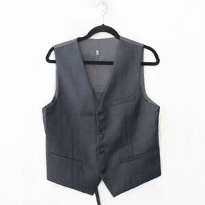Blitz Moda Gray Suit Vest